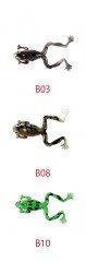 Mutant 3599 Killer Frog 6cm 3'lü Silikon Kurbağa Suni Yem