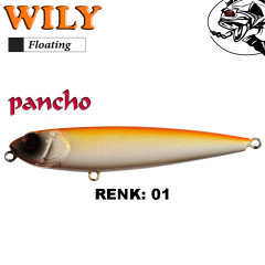 Wily Pancho 10 cm Maket Balık 14.5 gr