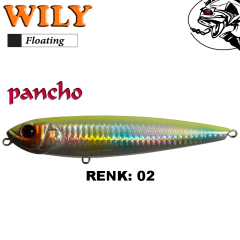 Wily Pancho 10 cm Maket Balık 14.5 gr