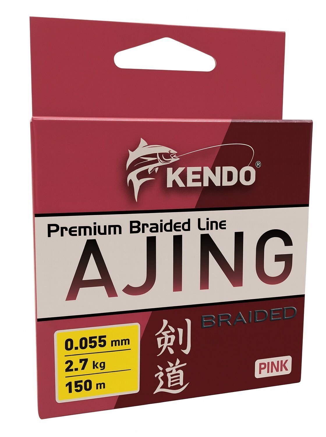 Kendo Ajing Premium Braided Line Pink 150m Örgü İp
