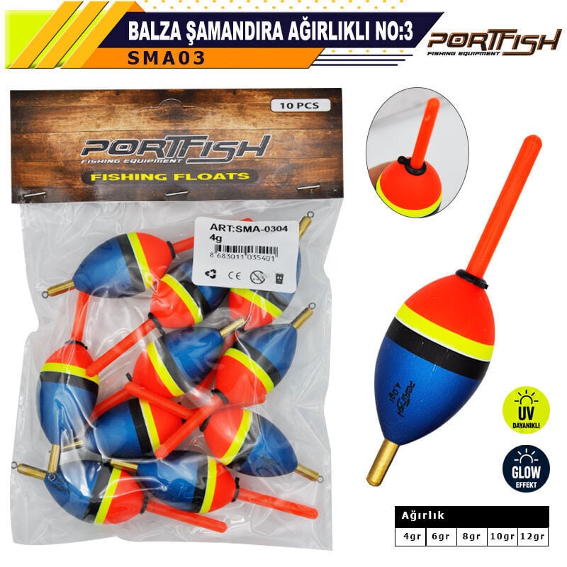 Portfish Şamandıra Ağırlıklı no:03