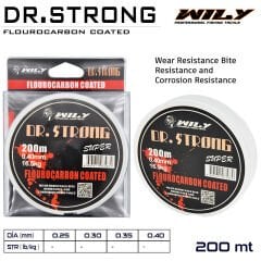 Wily Dr. Strong Fluoro Carbon Coated 200 mt
