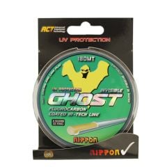Nippon Ghost 180 mt FluoroCarbon Misina 0,21 mm