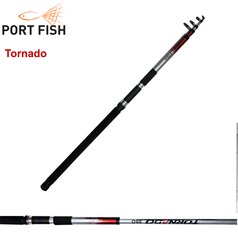 Portfish Tornado Teleskopik Fiber Olta Kamışı 350 cm 100-150 gr