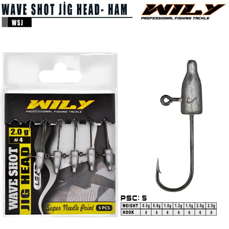 Wily Wave Strike Jighead