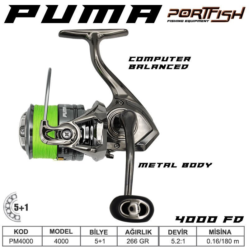 Portfish  Puma 4000 Olta Makinası