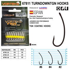 Vorteks  67811 Turndown Tgn  Sazan İğnesi 10 Adet
