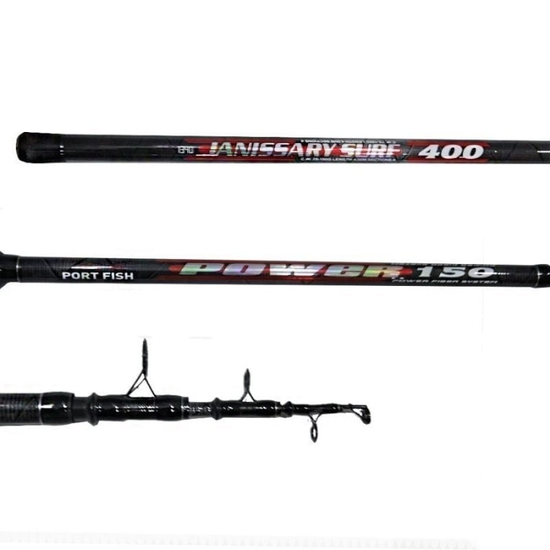 Portfish Janissary 400 cm Surf Olta Kamışı 400 cm 150 gr