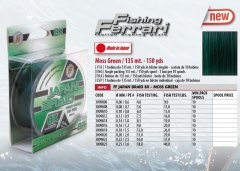 Lineaeffe Japon Braid Green 135 mt 8 Örgü ip