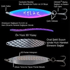 Wily Hylaz Kaşık  10 gr  60 mm - Arkası Hologramlı
