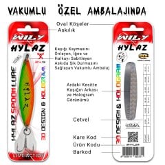 Wily Hylaz Kaşık  24 gr  90 mm - Arkası Hologramlı