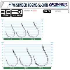 Cultiva 11746 Stinger Jigging SJ-38TN