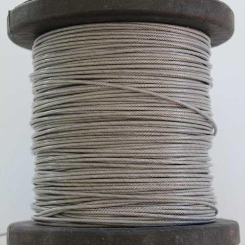 SILVERSTAR NAYLON KAPLAMALI ÇELİK TEL 500 MT. Boy: 500 MT. / 20 LB