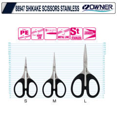 Owner 88947 Shikake Scissors Stainless