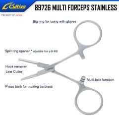 Owner 89726 Multi Forceps Stainless