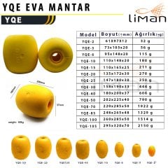 Liman YQE EVA Mantar-SARI