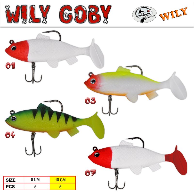 Wily Goby Sazan Silikon 10 cm