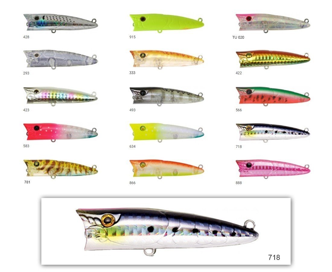 Zipbaits Popper 68mm Su Üstü Poping 8.3gr Maket Balık