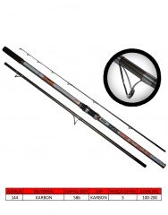 Captain 1453 Stinger 420cm 3 Parça Surf Kamış 100-200gr Atar