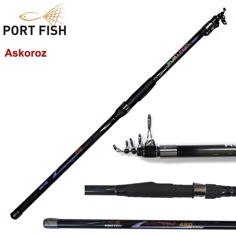Portfish Askoroz New Surf Carbon Kamışı 100-250 gr 420 CM