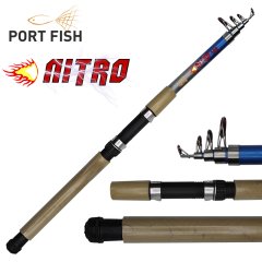 Portfish Nitro Teleskopik Fiber Olta Kamışı 330 cm 75-150gr