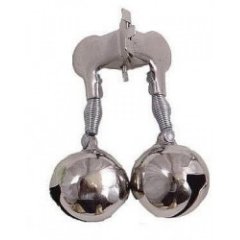 Silverstar Tekli ve Çiftli Klipsli Metal Zil