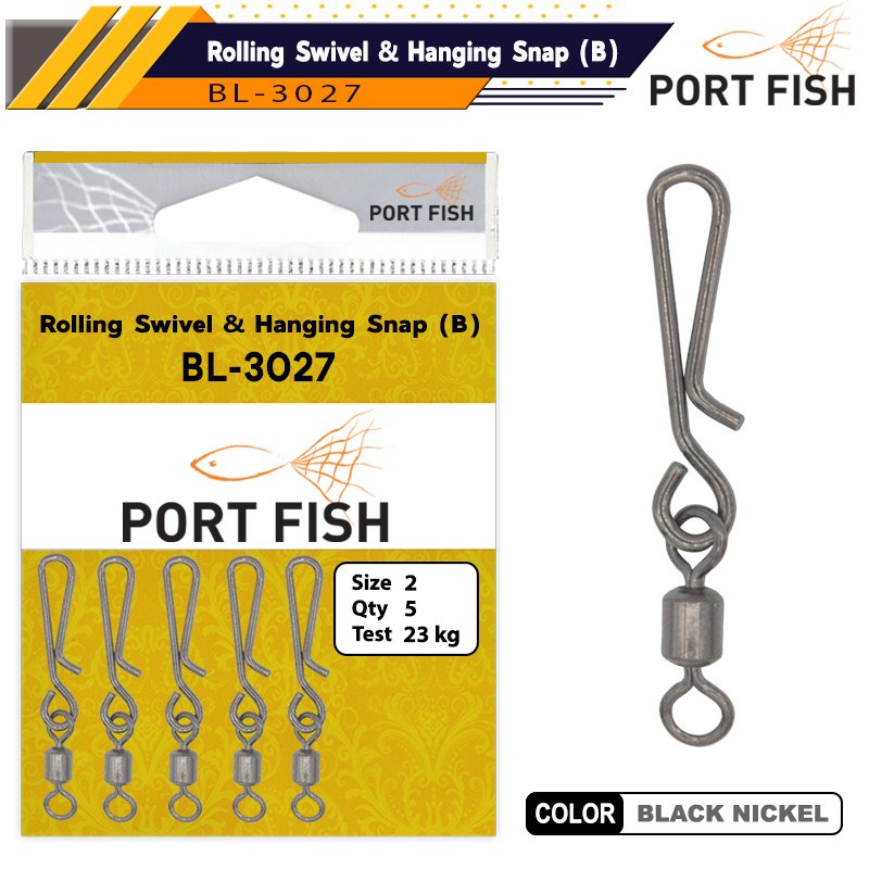 Portfish BL-3027 Hızlı Değişim Fırdöndüsü