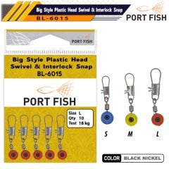 Portfish BL-6015 Stoperli Klips