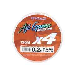 RYUJI AJI GAME 4X 150MT ORANGE İP MİSİNA