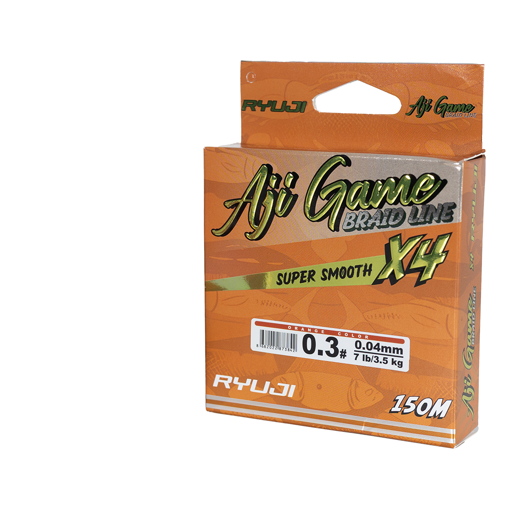 RYUJI AJI GAME 4X 150MT ORANGE İP MİSİNA