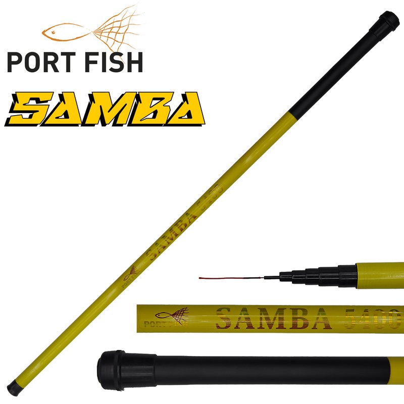 Portfish Samba Fiber Kısa Kapanır Göl Kamışı 5.40 mt