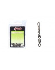 Captain 5128 Speed Maket Klipsi 10'lu Paket Black Nikel