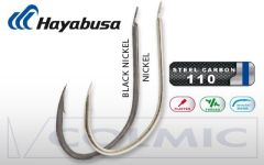Hayabusa HKAJ 157 Kısa Pala Dövme Olta İğnesi 15'li Paket Black Nikel