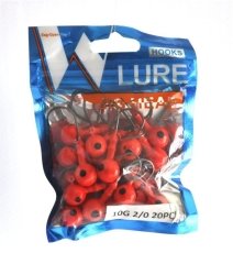 Portfish Jig Head Kırmızı 20 Li Pkt