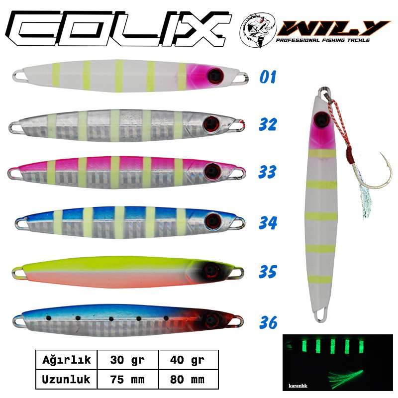 Wily Colix Jig 40 gr