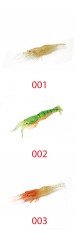 Captain 3057 Silikon Karides 6.5cm Suni Yem 5'li Paket