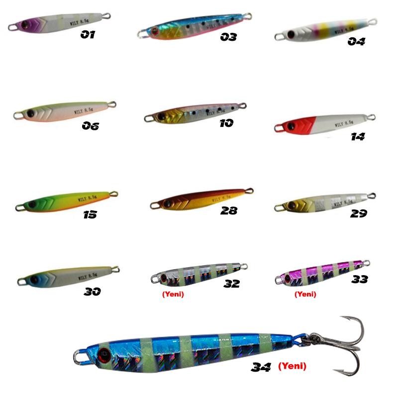 Wily Junior Jig 3 gr 2.6 cm