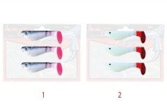 Captain 3573 Junior Killer Soft 5cm Levrek Silikonu 3'lü Paket Suni Yem