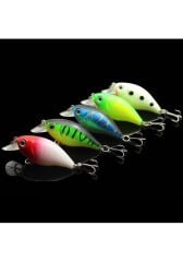 Captain 3398 Lure SET 5cm Floating 5li Maket Balık Seti